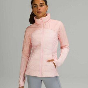 Lululemon Down for It All Jacket Pink Mist Like new